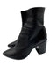 Tony Bianco Shoe Size 9.5 Black Leather Bootie Style Zip Up Pointed Toe Shoes Black / 9.5