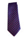 Sid Mashburn Purple & Blue Print Silk Medallion Men's Ties Purple & Blue Print