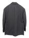 Sartoria Vestrucci Navy Blue Wool Blend Solid Side Tabs Men's Suit Navy Blue / Est 36