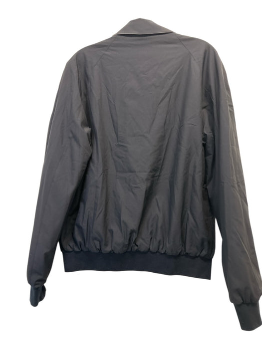 Kired Size 52 Navy & Beige Synthetic Reversible Zip Up Men's Jacket Navy & Beige / 52