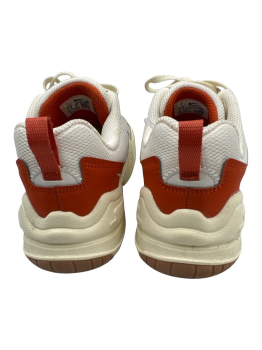 Nike Shoe Size 9 Cream, Beige, Orange Synthetic Suede wavy sole Lace Up Sneakers Cream, Beige, Orange / 9
