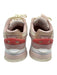 Puma Shoe Size 9 pink, white, cream Synthetic Lace Up Platform Sneakers pink, white, cream / 9