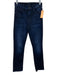 Mother Size 25 Indigo Wash Viscose Blend Mid Rise Slim Ankle Jeans Indigo Wash / 25