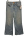 Mother Size 27 Light Wash Cotton Blend Mid Rise Crop Wide Leg Jeans Light Wash / 27