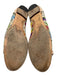 Gucci Shoe Size 10 Beige, Green, Multi Canvas Upper Floral Bamboo Detail Flats Beige, Green, Multi / 10