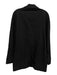 Burberry London Size 4 Black Polyester Long Sleeve Flap Pockets Collar Jacket Black / 4