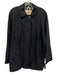Burberry London Size 4 Black Polyester Long Sleeve Flap Pockets Collar Jacket Black / 4