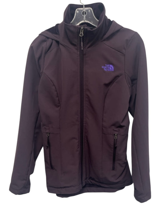 The North Face Size XS Eggplant Purple Polyester & Elastane Fleece Lined Jacket Eggplant Purple / XS