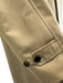 Burberry Size 52 Beige Cotton Blend Solid Overcoat Men's Jacket Beige / 52