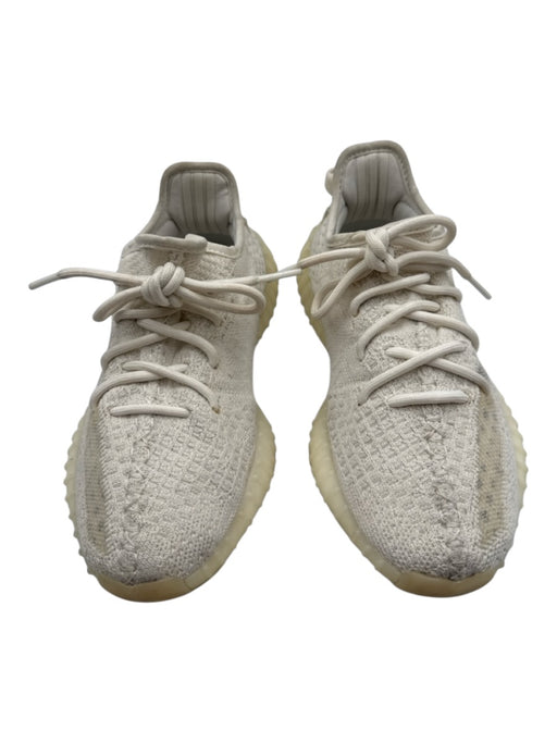 Adidas Yeezys Shoe Size 5.5 Cream White Textile Knit Lace Up Sneakers Cream White / 5.5