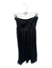 Petal + Pup Size S Black Polyester Bow detail Back Zip Strapless Midi Dress Black / S
