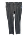Peter Millar Size 35 Dark Gray Cotton Blend Solid Khaki Men's Pants Dark Gray / 35