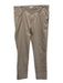 Peter Millar Size 35 Beige Cotton Blend Solid Khaki Men's Pants Beige / 35
