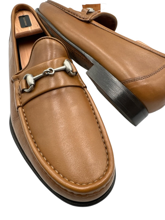 Allen Edmonds Shoe Size 10 New Brown Leather Solid Loafer Dress Men's Shoes Brown / 10