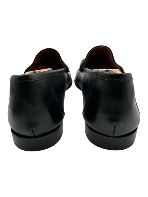 Allen Edmonds Shoe Size 10 New Black Leather Solid Loafer Dress Men's Shoes Black / 10
