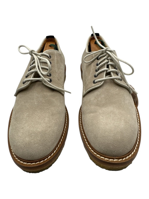 Cole Haan Shoe Size 9.5 Like New Beige Suede Solid Dress Men's Shoes Beige / 9.5
