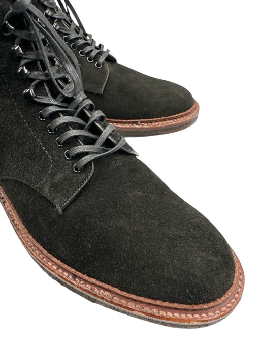 Alden Shoe Size 9 New Black Suede Solid Boot Men's Shoes Black / 9