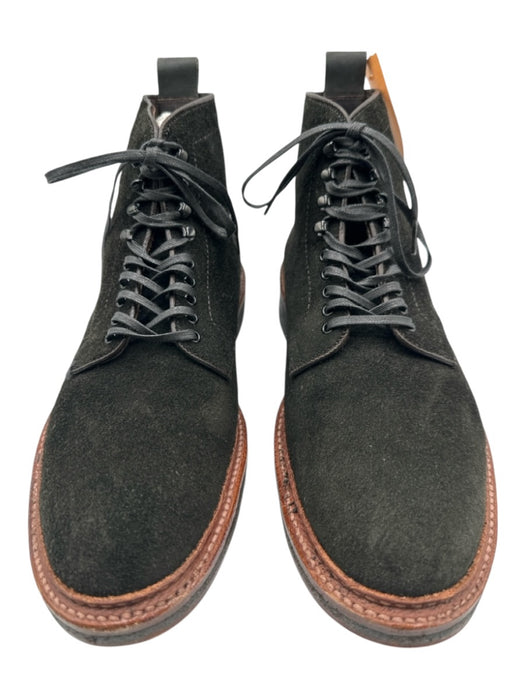 Alden Shoe Size 9 New Black Suede Solid Boot Men's Shoes Black / 9