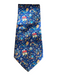 Ferragamo Blue & Multi Silk All Over Print Men's Tie Blue & Multi