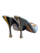 Giuseppe Zanotti Design Shoe Size 39.5 Silver Leather open toe solid color Heels Silver / 39.5