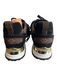 Louis Vuitton Shoe Size 37.5 Black Leather & Nylon Almond Toe Sneaker Sneakers Black / 37.5