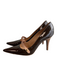 Louis Vuitton Shoe Size 39.5 Brown Leather Pointed Toe Strap Detail Sneakers Brown / 39.5