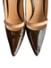 Louis Vuitton Shoe Size 39.5 Brown Leather Pointed Toe Strap Detail Sneakers Brown / 39.5