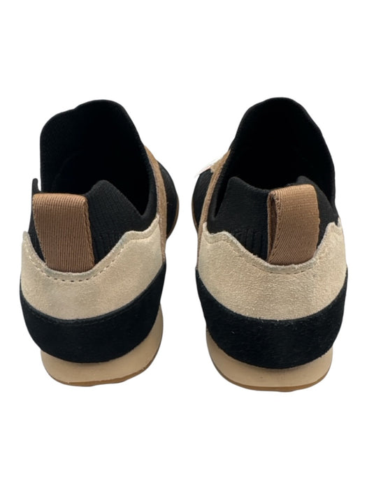 Born Shoe Size 6 Black & Brown Suede Color Block Lace Up Sneakers Black & Brown / 6
