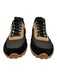 Born Shoe Size 6 Black & Brown Suede Color Block Lace Up Sneakers Black & Brown / 6