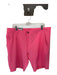 FJ NWT Size 38 Coral Pink Polyester Blend Solid Golf Men's Shorts Coral Pink / 38
