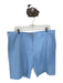 Peter Millar Size 38 Sky Blue Polyester Blend Solid Golf Men's Shorts Sky Blue / 38