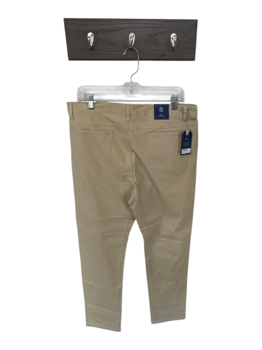 FJ NWT Size 36X34 Khaki Cotton Blend Straight Leg Men's Pants Khaki / 36X34