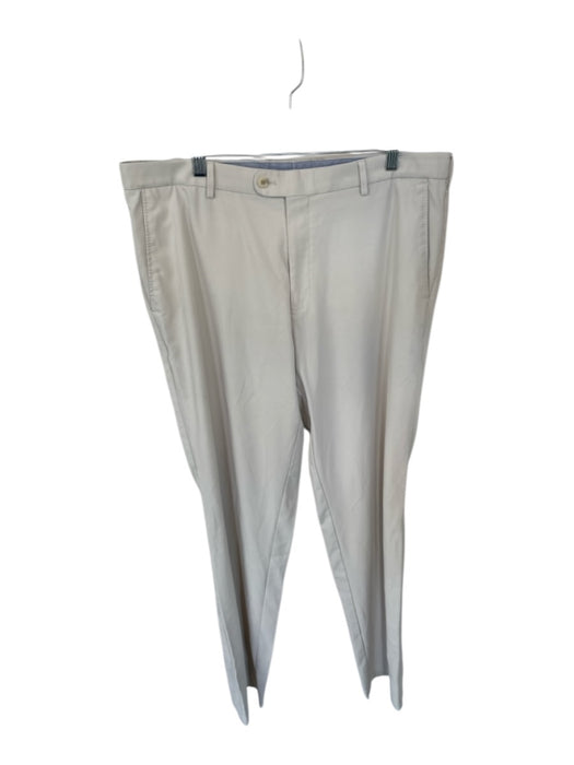 Peter Millar Size 38x34 Light Khaki Polyester Solid Golf Men's Pants Light Khaki / 38x34