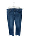 7 For All Mankind Size 38 Dark Wash Cotton Blend Straight Leg Men's Jeans Dark Wash / 38