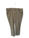 Peter Millar Size 38x32 Tan Cotton Blend Solid Classic Fit Men's Pants Tan / 38x32