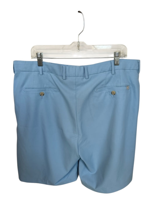 Peter Millar Size 38 Baby Blue Polyester Belt Loops Front & back pockets Shorts Baby Blue / 38