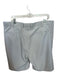 Peter Millar Size 38 Grey Polyester Belt Loops Front & back pockets Golf Shorts Grey / 38