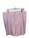 Peter Millar Size 38 Pink Polyester Belt Loops Front & back pockets Golf Shorts Pink / 38