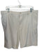 Peter Millar Size 38 Cream Polyester Belt Loops Front & back pockets Golf Shorts Cream / 38