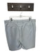 Peter Millar Size 38 Light Gray Polyester Belt Loops Front & back pockets Shorts Light Gray / 38