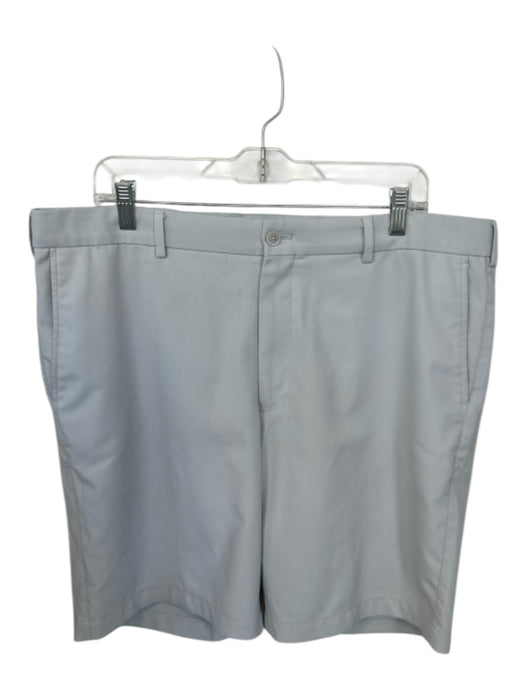 Peter Millar Size 38 Light Gray Polyester Belt Loops Front & back pockets Shorts Light Gray / 38
