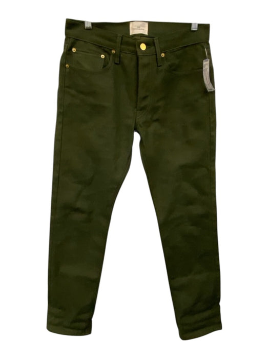 Sid Mashburn Size 30 Olive Green Cotton Solid Jean Khakis Men's Pants Olive Green / 30