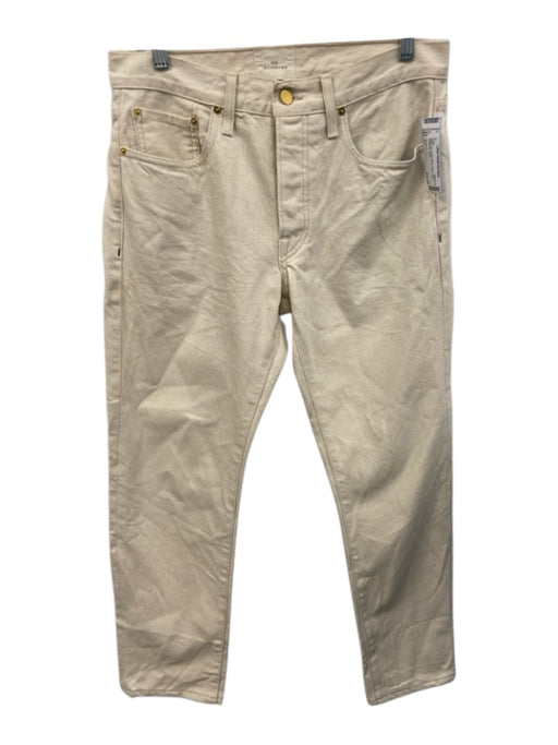 Sid Mashburn Size 31 Beige Cotton Blend Solid Jean Men's Pants Beige / 31