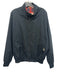 Baracuta AS IS Size 42 Navy Blue Cotton Solid Zip UP Moto Men's Jacket Navy Blue / 42