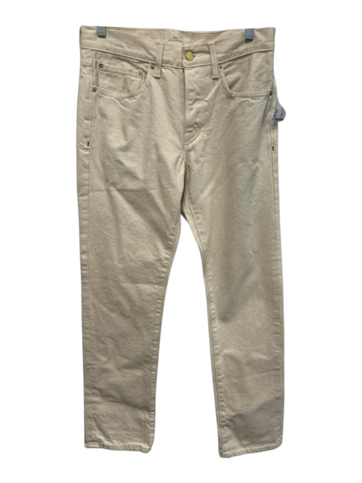 Sid Mashburn Size 30 Off White Cotton Solid Khaki Jean Men's Pants Off White / 30