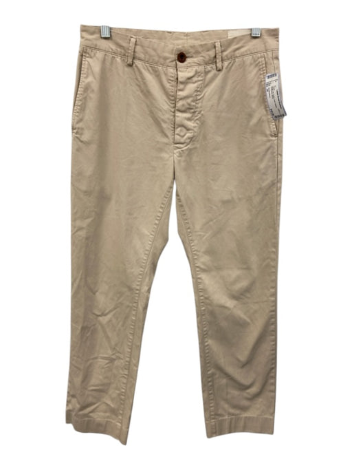 Sid Mashburn Size 30 Beige Cotton Solid Khakis Men's Pants Beige / 30