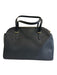 Kate Spade Black Leather Leather Gold detail Shoulder Bag Structured Bag Black / Medium