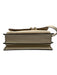 Coach Beige Leather Crossbody Gold Tone Bag Beige / Small