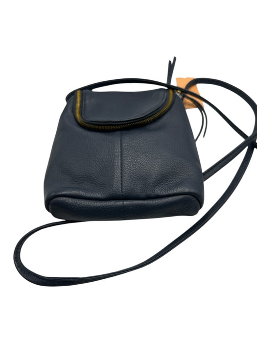 Hobo Navy Leather Crossbody Dustbag Inc Bucket Bag Bag Navy / Small