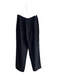 Lafayette 148 Size 8 Black No Fabric Tag High Waist Side Zip Flat Front Pants Black / 8